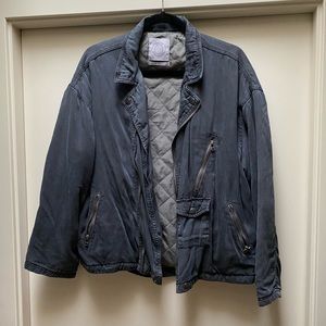 Urban Outfitters Harper tencel moto jacket